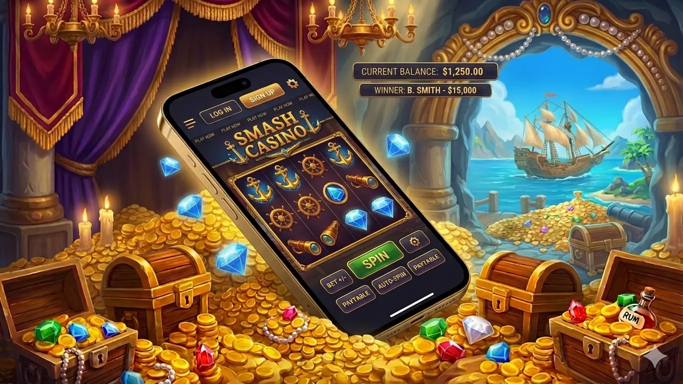 Smash Casino app mobile